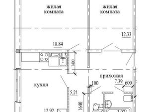 3-к кв. Новосибирская область, Новосибирск ул. В. Высоцкого, 143/8 (86.0 м²)