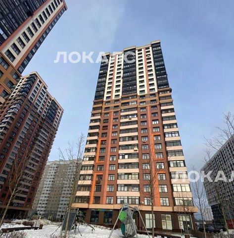 Аренда 1-к квартиры на улица Москвитина, 9к3, метро Рассказовка, г. Москва