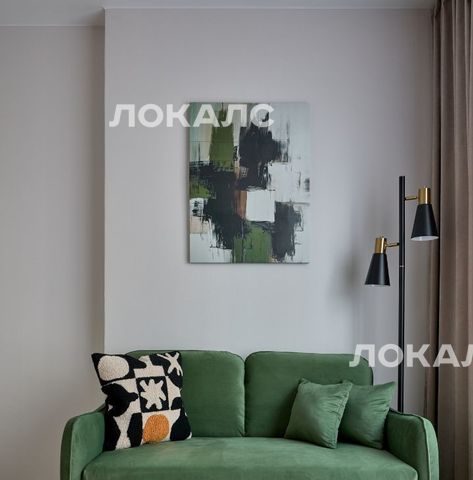 Сдается четырехкомнатная квартира на проезд Стройкомбината, 1, метро Озёрная, г. Москва