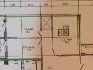 3-к кв. Краснодарский край, Краснодар ул. Им. Героя Сарабеева В.И., 3/1 (94.92 м²)