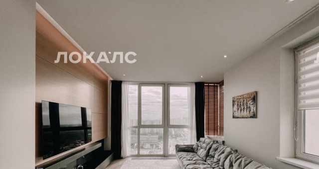 Сдается 3-комнатная квартира на улица Мичуринский проспект Олимпийская деревня, 1к1, метро Мичуринский проспект, г. Москва