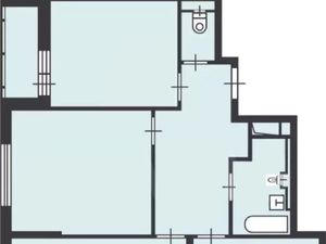 3-к кв. Москва ул. Михайлова, 30Ак1 (74.4 м²)