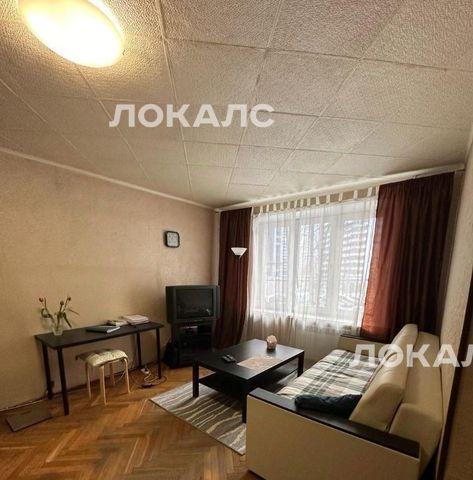 Сдам однокомнатную квартиру на Рублевское шоссе, 109К1, метро Молодёжная, г. Москва