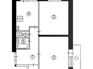 3-к кв. Москва Стрелецкая ул., 8 (64.7 м²)