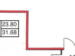 Студия Санкт-Петербург Богатырский просп., 2А (31.68 м²)