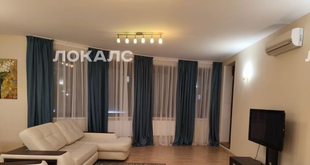 Сдается 3х-комнатная квартира на 3-я Красногвардейская улица, 3, метро Выставочная, г. Москва