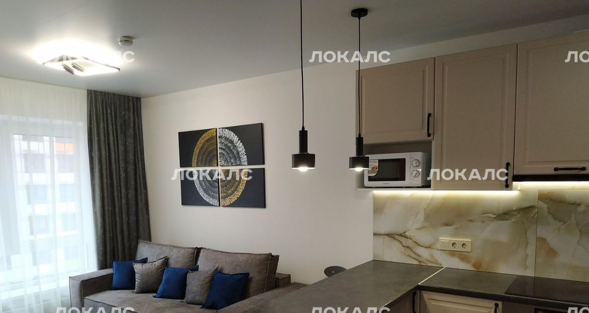 Аренда 1к квартиры на улица Александры Монаховой, 85к2, метро Улица Горчакова, г. Москва