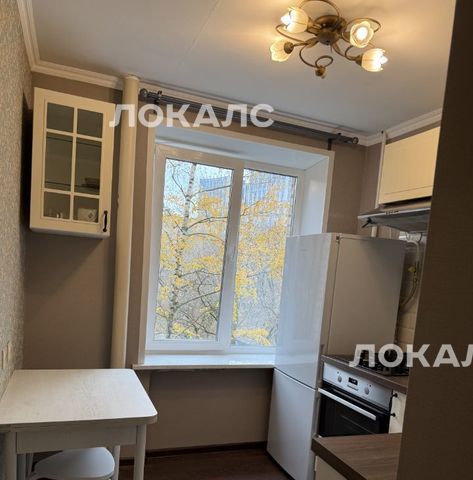 Сдаю 1-к квартиру на улица Паршина, 17, метро Октябрьское поле, г. Москва