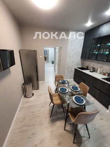 Сдам 3к квартиру на Ермолаевский переулок, 8, метро Краснопресненская, г. Москва