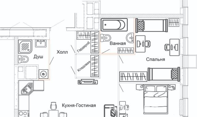 Сдам 3к квартиру на Шелепихинская набережная, 34к5, метро Хорошёвская, г. Москва
