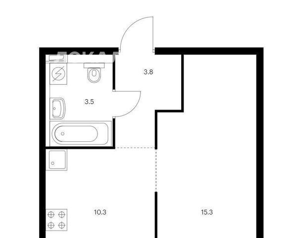 Снять 1к квартиру на Люблинская улица, 74к3, метро Братиславская, г. Москва