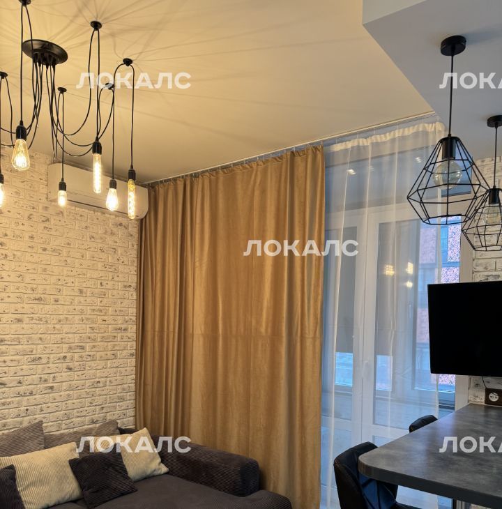 Сдаю 1-комнатную квартиру на Автозаводская улица, 23с931к3, метро Автозаводская (Замоскворецкая линия), г. Москва