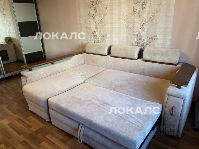 Сдам 1к квартиру на Нагорная улица, 7К5, метро Нагатинская, г. Москва