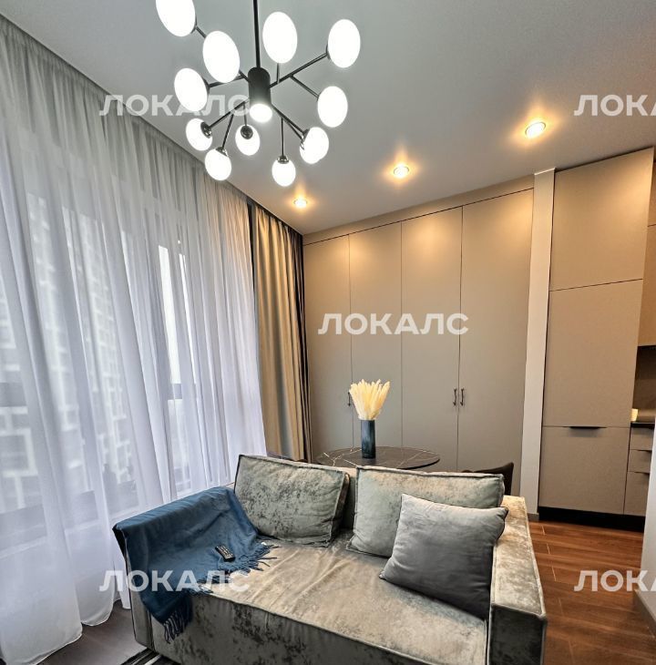 Снять однокомнатную квартиру на Михалковская улица, 54, метро Лихоборы, г. Москва