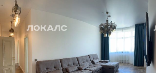 Сдам 4х-комнатную квартиру на Авиационная улица, 77к2, метро Октябрьское поле, г. Москва