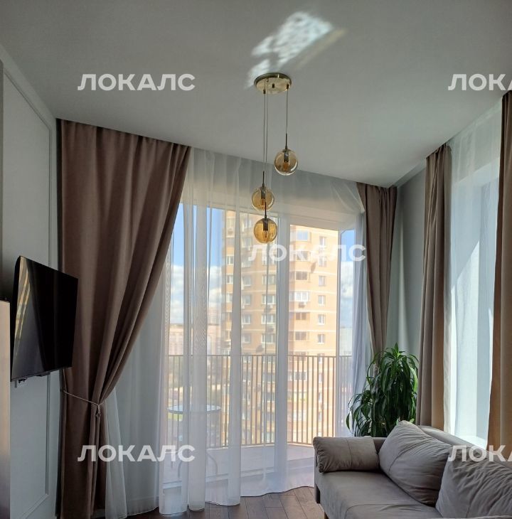 Сдам однокомнатную квартиру на Сосинская улица, 8, метро Крестьянская застава, г. Москва