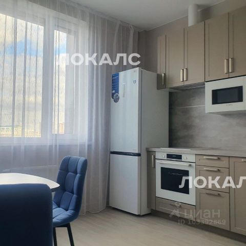 Аренда 1к квартиры на г Москва, Волоколамское шоссе, д 71 к 1, метро Спартак, г. Москва