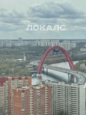 Сдам двухкомнатную квартиру на улица Генерала Глаголева, 14Ак1, метро Октябрьское поле, г. Москва