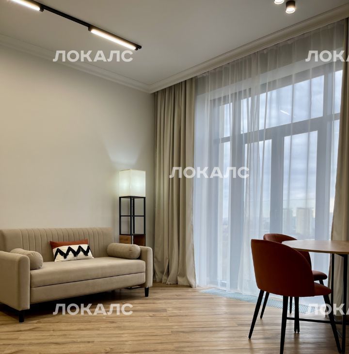 Снять 1-к квартиру на Нежинская улица, 5к2, г. Москва