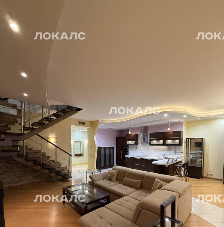 Сдам 3к квартиру на Минская улица, 1ГК2, метро Ломоносовский проспект, г. Москва