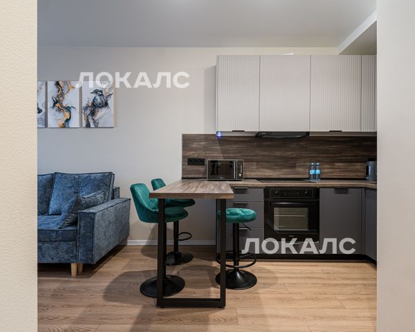 Аренда 1-к квартиры на г Москва, ул Новоостаповская, д 7 к 1, метро Дубровка (Люблинская линия), г. Москва