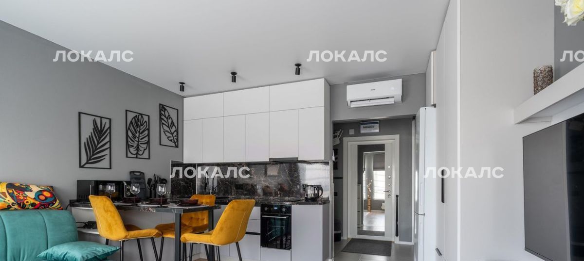 Аренда 1к квартиры на улица Сокольнический Вал, 1, метро Рижская, г. Москва