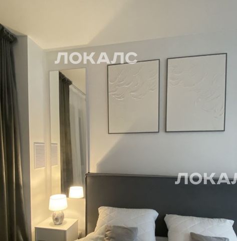 Сдается 1-комнатная квартира на Большая Очаковская улица, 2, метро Мичуринский проспект, г. Москва