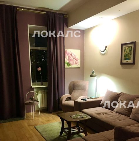 Аренда трехкомнатной квартиры на Новопесчаная улица, 19к3, метро Панфиловская, г. Москва