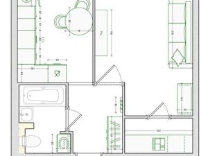 1-комнатная квартира: Санкт-Петербург, улица Вавиловых, 8к1 (30.7 м²)