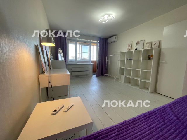 Сдается однокомнатная квартира на г Москва, ул Тихвинская, д 17 стр 1, метро Менделеевская, г. Москва