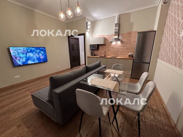 Сдам 2х-комнатную квартиру на улица Юннатов, 4кБ, метро Динамо, г. Москва