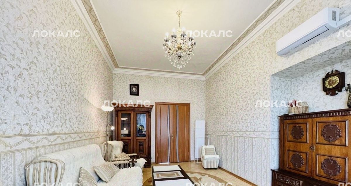 Сдам трехкомнатную квартиру на 1-я Тверская-Ямская улица, 36С1, метро Тверская, г. Москва