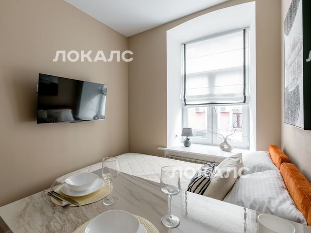 Аренда 1-к квартиры на г Москва, Большой Сергиевский пер, д 20, метро Сретенский бульвар, г. Москва