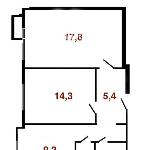 Аренда 2-комнатной квартиры на проспект Вернадского, 89, метро Проспект Вернадского, г. Москва