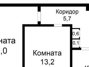 2-к кв. Москва Кировоградская ул., 32К1 (46.8 м²)