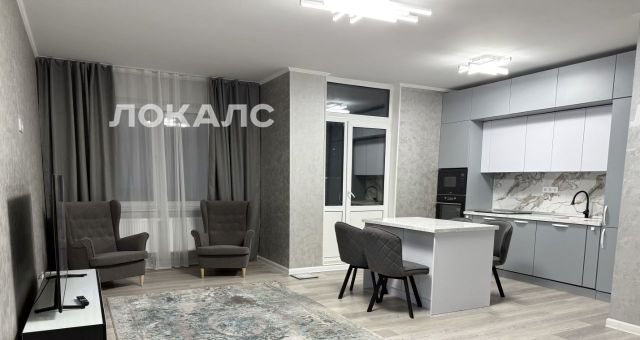 Сдам трехкомнатную квартиру на улица Красная Сосна, 3А, метро ВДНХ, г. Москва