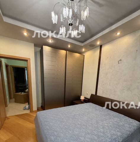 Сдается трехкомнатная квартира на улица Сергея Макеева, 2С1, метро Выставочная, г. Москва