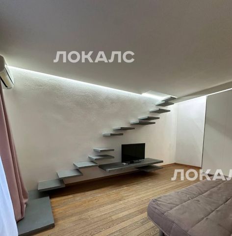 Аренда 1-к квартиры на улица 1905 года, 21, метро Беговая, г. Москва