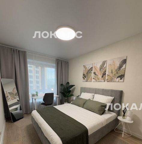 Сдается однокомнатная квартира на Люблинская улица, 80к4, метро Марьино, г. Москва