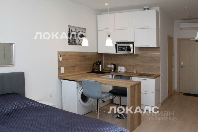 Аренда 1-к квартиры на улица 1-я Леонова, 18, метро Улица Сергея Эйзенштейна, г. Москва