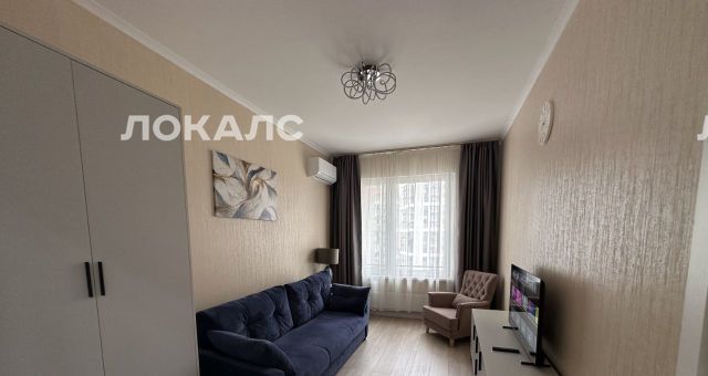 Аренда двухкомнатной квартиры на улица Берзарина, 32, метро Октябрьское поле, г. Москва