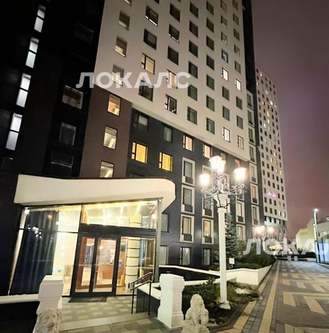 Сдам 1-комнатную квартиру на Выборгская улица, 7к1, метро Водный стадион, г. Москва