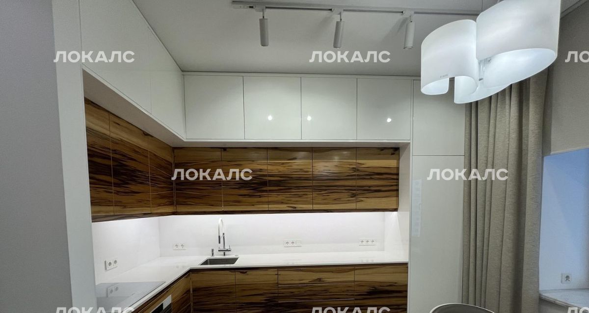 Сдается трехкомнатная квартира на проспект Маршала Жукова, 39Ак2, метро Хорошёво, г. Москва