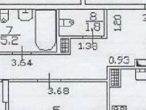 3-к кв. Санкт-Петербург пос. Парголово, ул. Николая Рубцова, 12к1 (80.5 м²)
