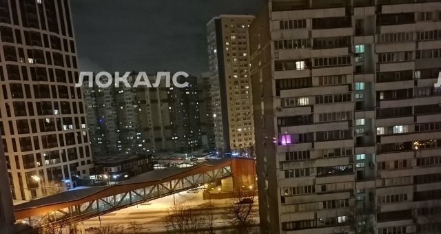 Сдается однокомнатная квартира на улица Поликарпова, 21К4, метро Беговая, г. Москва