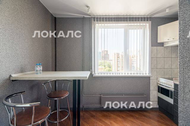 Аренда 1-комнатной квартиры на г Москва, ул Василисы Кожиной, д 14 к 3, метро Багратионовская, г. Москва