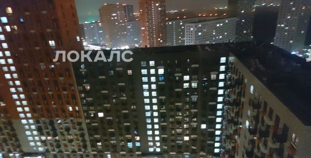 Сдается 1-комнатная квартира на улица Саларьевская, 9, метро Румянцево, г. Москва