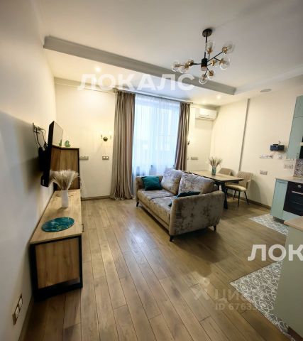 Сдается 2х-комнатная квартира на улица Берзарина, 28Ак4, метро Панфиловская, г. Москва