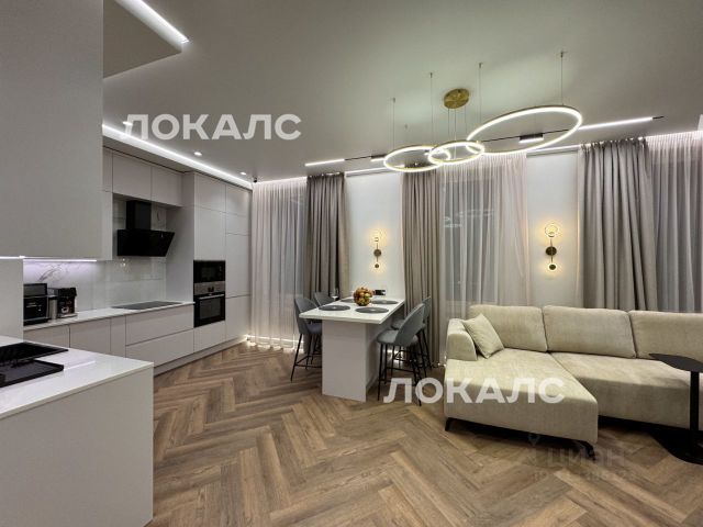Сдается 2-комнатная квартира на улица Зорге, 9к2, метро Полежаевская, г. Москва