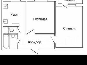 2-комнатная квартира: Нижний Новгород, улица Сергея Акимова, 3А (43.2 м²)